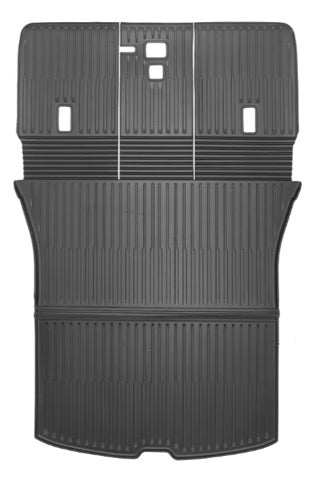 Baggasjeromsmatte med baksete rygg